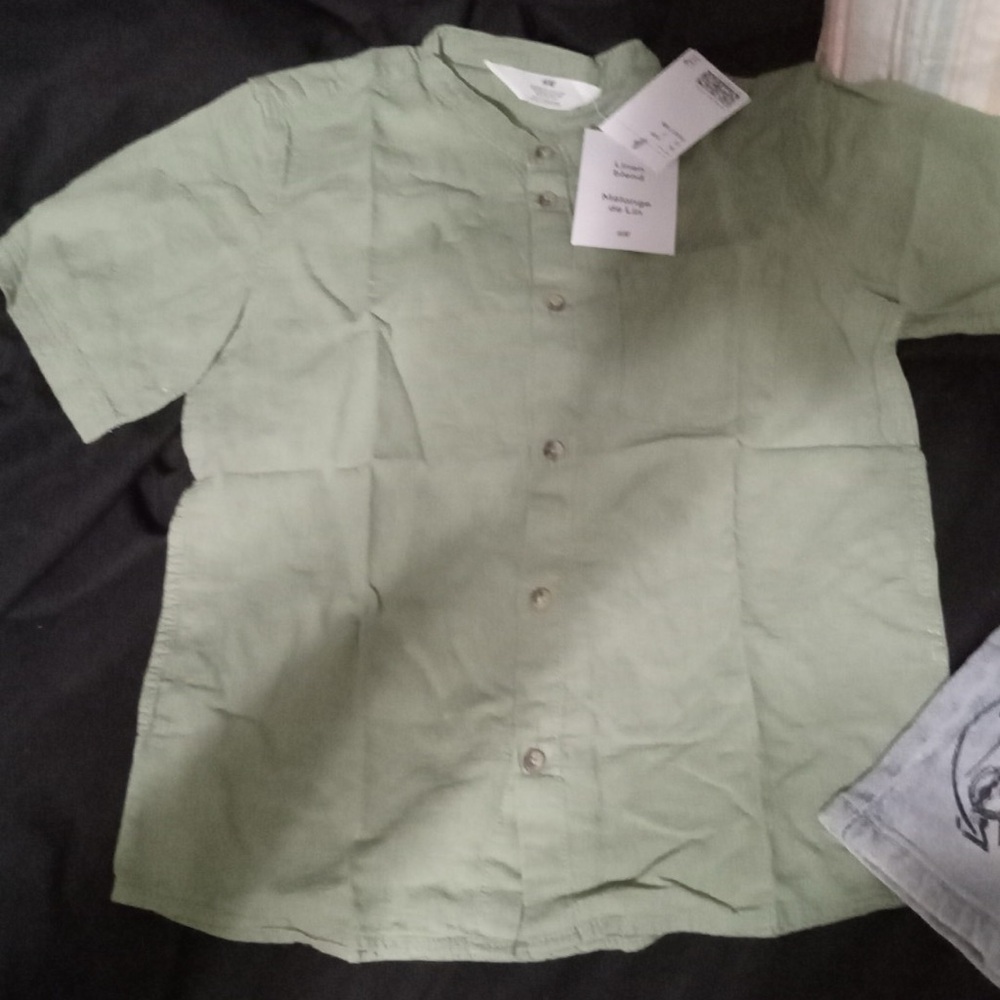H&M Green Men's Shirt